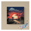 Eazy Arts Sunset Glow Pathway Paint by Numbers Kit