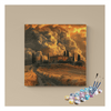Eazy Arts Golden Horizon Villa Paint by Numbers Kit