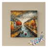Eazy Arts Autumn Canal Serenity Paint by Numbers Kit