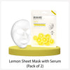 Dr.rashel Lemon Sheet Mask with Serum (pack of 2)