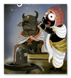 Paint Waint Jagannathji and Nandiji