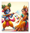 Paint Waint Radhe Shyam ki Holi