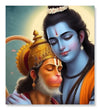 Paint Waint Divya Prem Ramji And Hanumanji