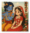 Paint Waint Radha Krishna Janmashthami Ghibli Edition