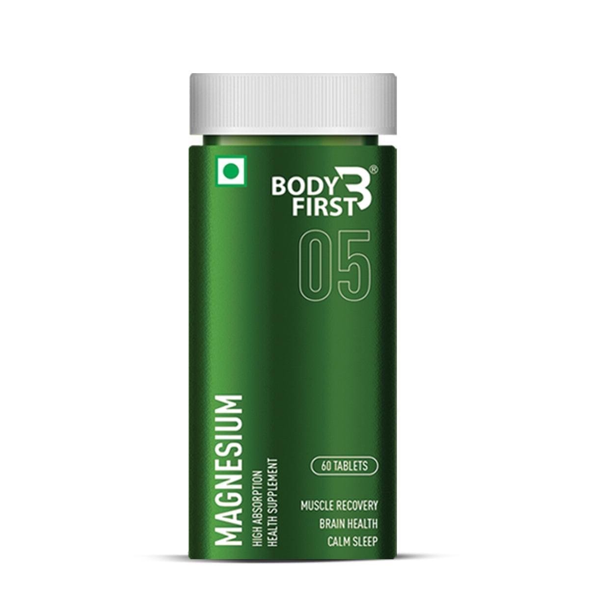 Body first Magnesium Natural Marine Aquamin Magnesium - 60 tabs - DesiPick