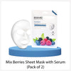 Dr.rashel Mix Berries Sheet Mask with Serum (pack of 2)
