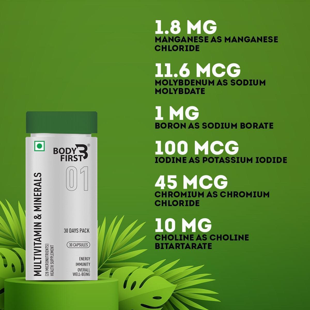 Body first Multivitamin for Men & Women - DesiPick