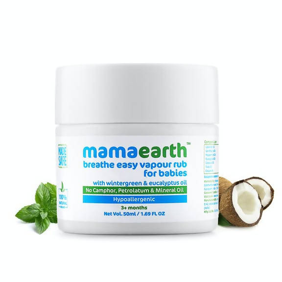 Mamaearth Breathe Easy Vapour Rub for Babies - 50 ml