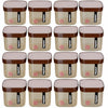 Nayasa Fusion Airtight Stackable Food Storage Container Set of 12 (750ml)