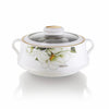 Nayasa Lorenzo Glass Lid Insulated Casserole 1500ml