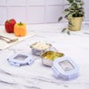 Nayasa Square Eco Lock Lunch Box Set of 2 230ml