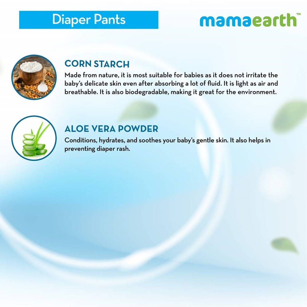 Mamaearth Plant Based Diaper Pants for Babies - Pack of 30