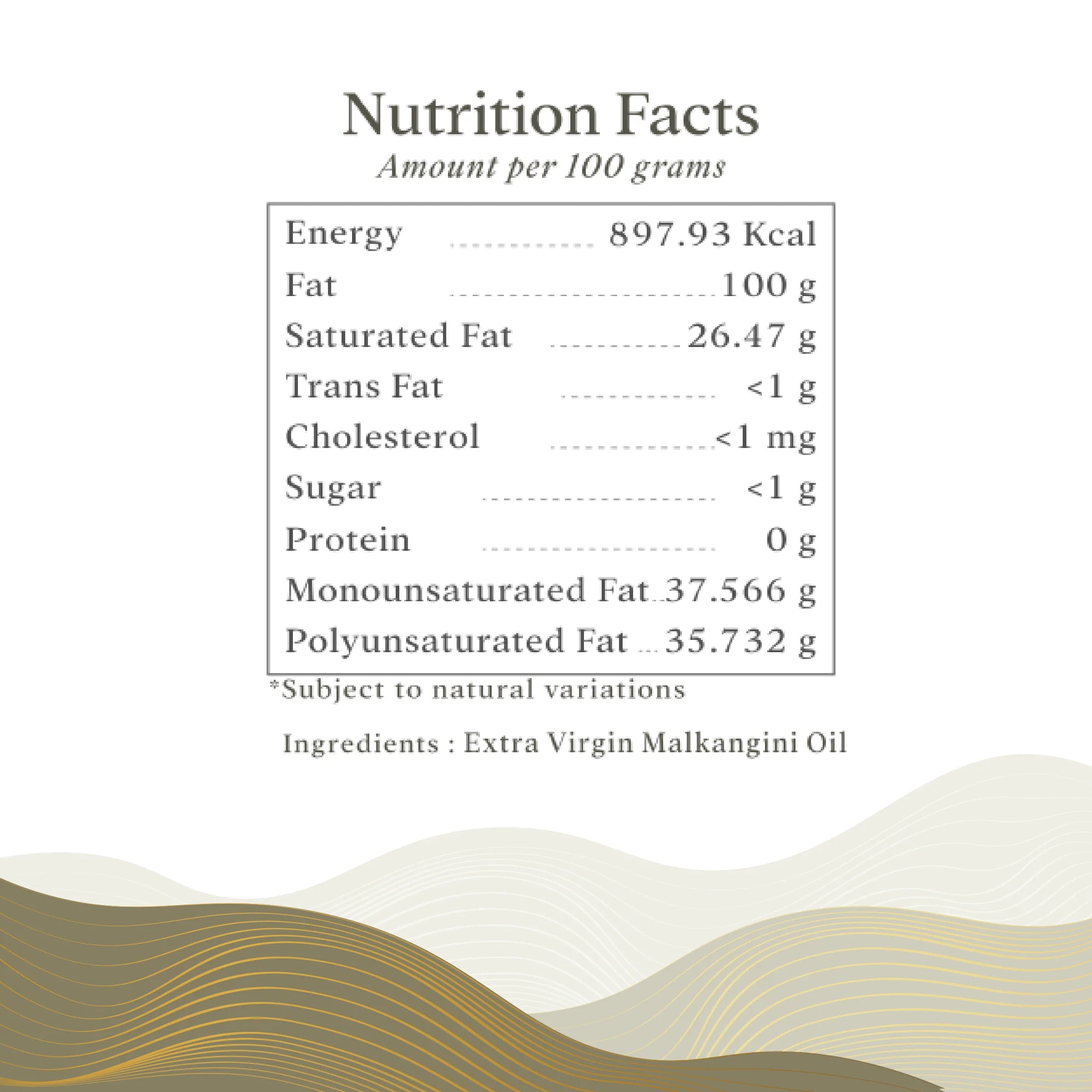 Multano Cold Pressed Malkangani Oil