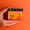 Soulflower Vitamin C Rich Orange Carrot Soap - 150 gms