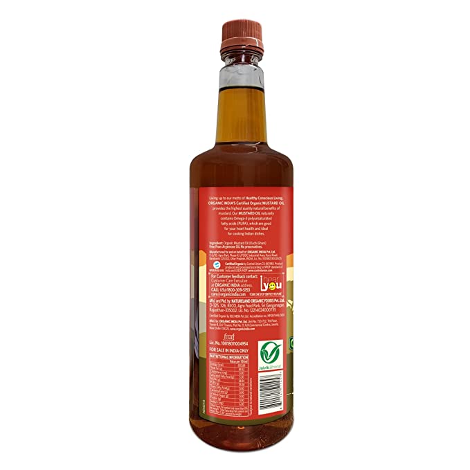 Organic India Mustard Oil - 1 L