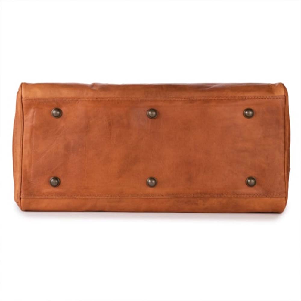 CraftShades leather duffle bag