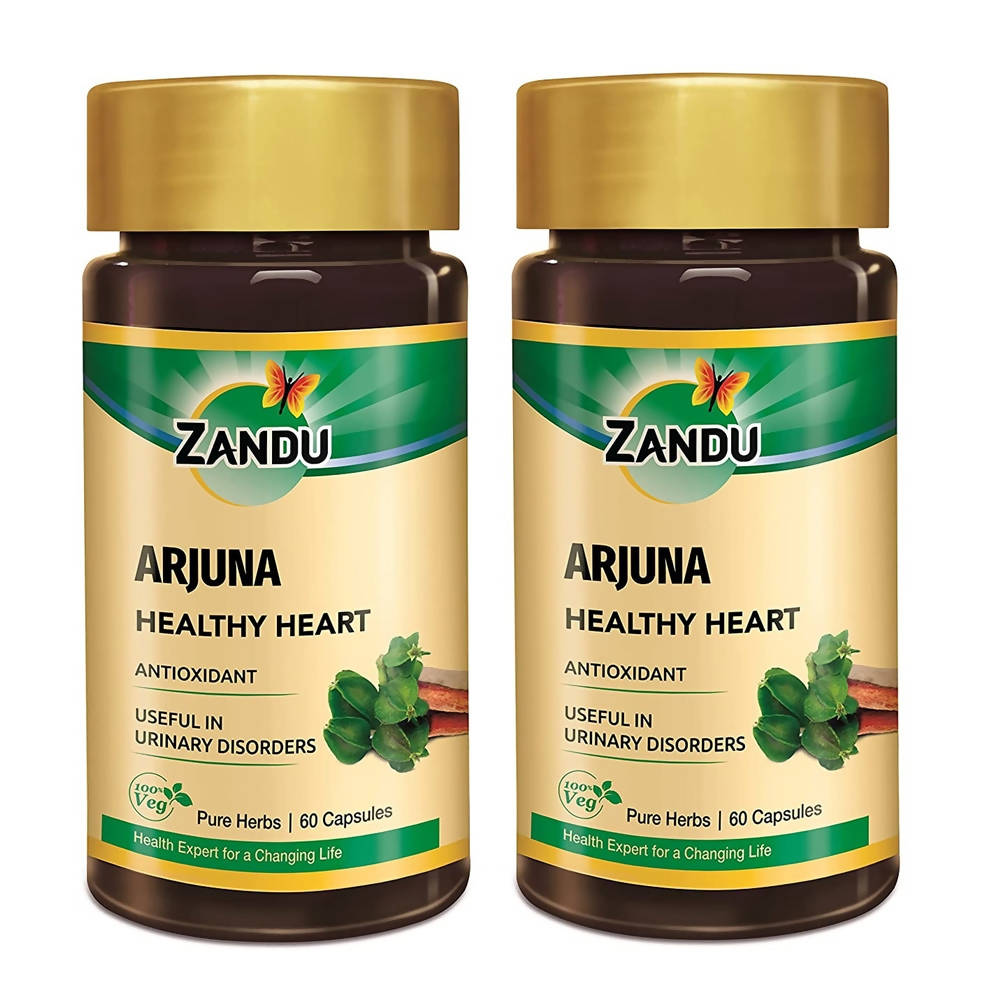 Zandu Arjuna Healthy Heart Capsules - 60 caps