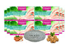 Vaadiherbals  Elbow-Foot-Knee Scrub Soap with Almond & Walnut Scrub - Pack of 12