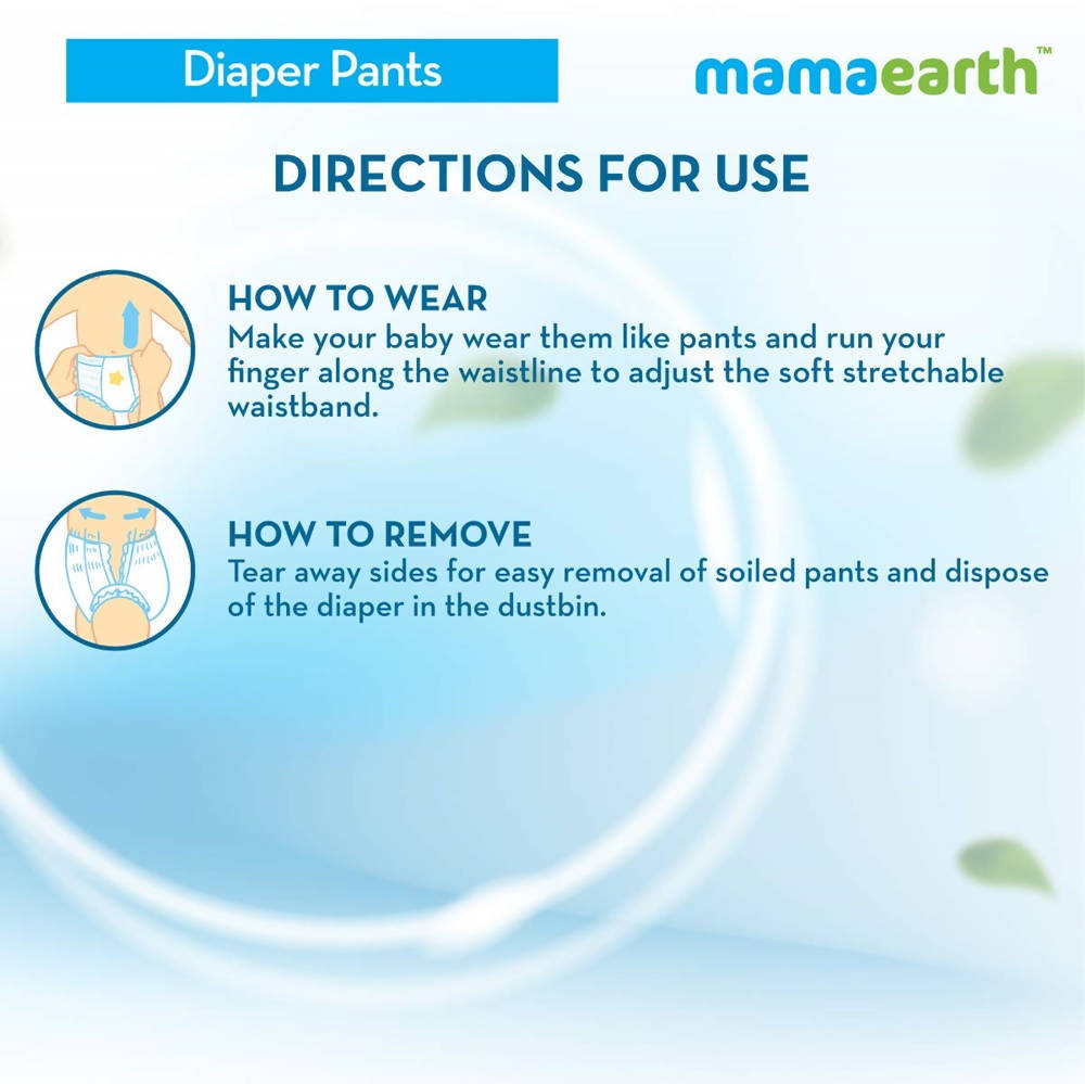 Mamaearth Plant Based Diaper Pants for Babies - Pack of 30