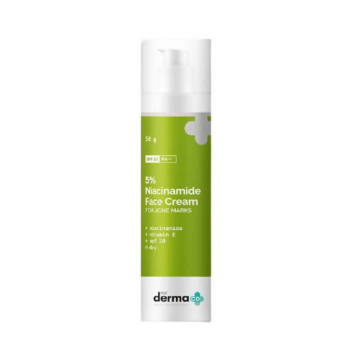 The Derma Co 5% Niacinamide Face Cream For Acne Marks - 50 gms
