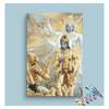 Eazy Arts Divine Revelation Krishna and Arjuna in the Bhagavad Gita Paint by Numbers Kit
