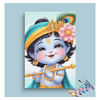Eazy Arts Joyful Krishna Adorable Baby Krishna Paint by Numbers Kit