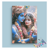 Eazy Arts Eternal Love: Radha Krishna Divine Union Paint by Numbers Kit