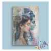 Eazy Arts Divine Union Shiva and Parvati Sacred Balance Paint by Numbers Kit