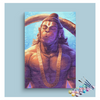Eazy Arts Serene Strength Lord Hanuman in Meditation Paint by Numbers Kit