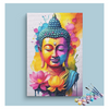 Eazy Arts Vibrant Enlightenment Buddha Paint by Numbers Kit