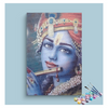 Eazy Arts Divine Melody Krishna with Flute Paint by Numbers Kit