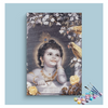 Eazy Arts Innocent Wonder Baby Krishna with Parrots Paint by Numbers Kit