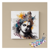 Eazy Arts Krishna Monochrome Paint by Numbers Kit