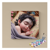 Eazy Arts Sleeping Baby Krishna Paint by Numbers Kit