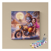 Eazy Arts Bal Krishna and Radha's Joyride Paint by Numbers Kit