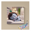 Eazy Arts Serene Slumber Baby Krishna Sleeping Paint by Numbers Kit