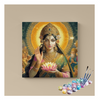 Eazy Arts Divine Grace Goddess Lakshmi in Radiant Splendor Paint by Numbers Kit
