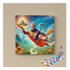 Eazy Arts Mighty Hanuman The Savior of Sanjeevani Mountain Paint by Numbers Kit
