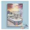 Eazy Arts Sacred Journey The Kaaba at Mecca Paint by Numbers Kit