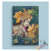 Eazy Arts Divine Harmony Krishna and Radha's Enchantment Paint by Numbers Kit