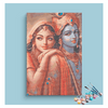 Eazy Arts Radha Krishna Divine Love Paint by Numbers Kit