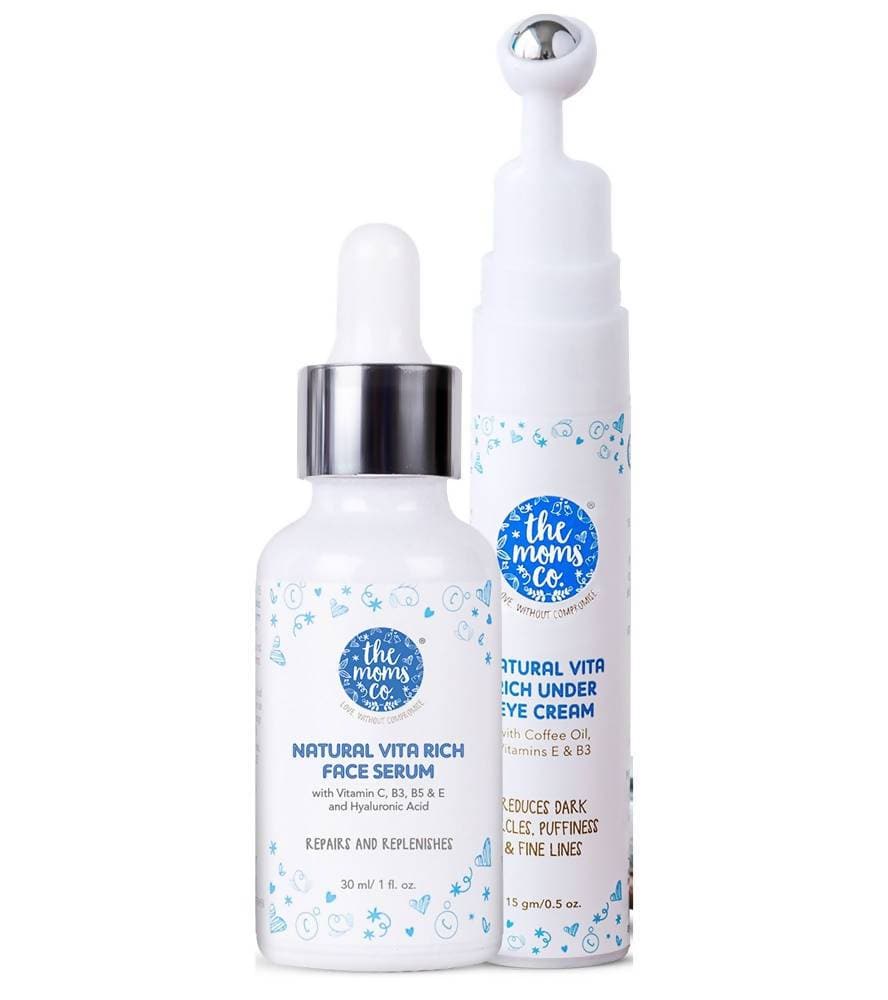 The Moms Co Vita Rich Under Eye And Face Serum