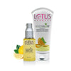 Lotus Herbals WhiteGlow Vitamin-C FaceWash & Gold Serum Combo