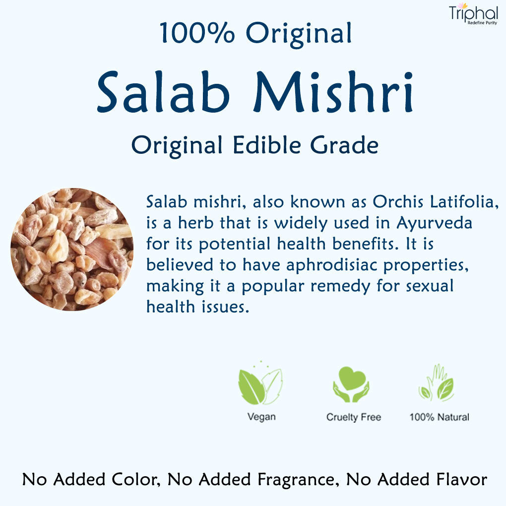 Triphal Salab Mishri – Salam Misri – Orchis Latifolia