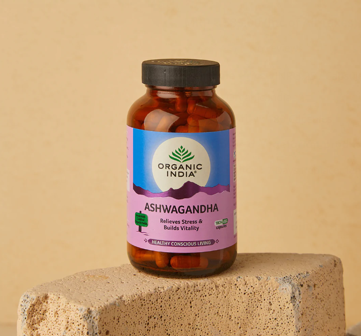 Organic India Ashwagandha Capsules - DesiPick