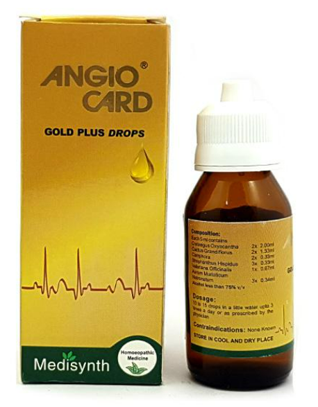 Medisynth Angiocard Gold Plus Drop - 30g