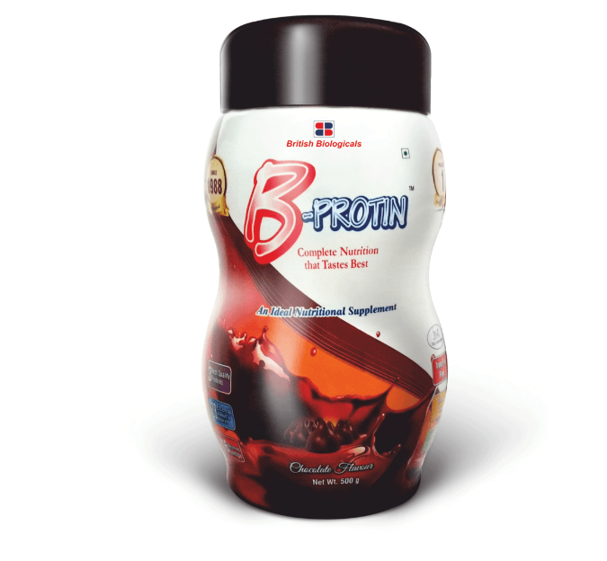 British Biologicals B-Protin Powder Chocolate Flavour