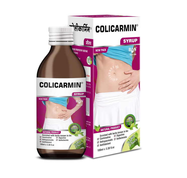 Ban Labs Colicarmin Syrup - 100 ml