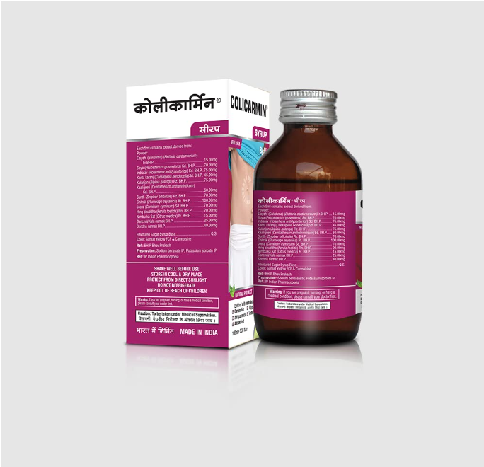 Ban Labs Colicarmin Syrup - 100 ml