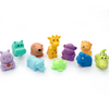 Jam & Honey Baby Bath Jungle Animals Squeeze  Toys - 10 Pieces